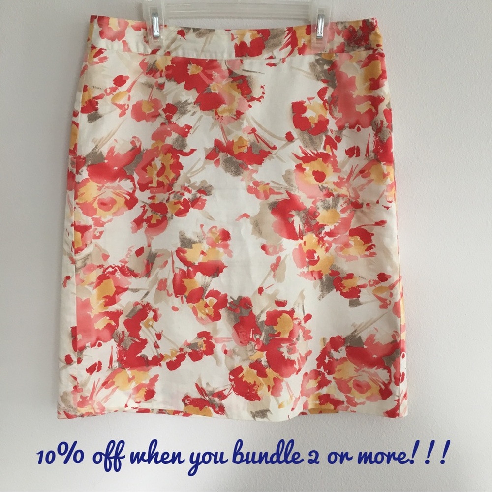 Van Heusen Floral Pencil Skirt
